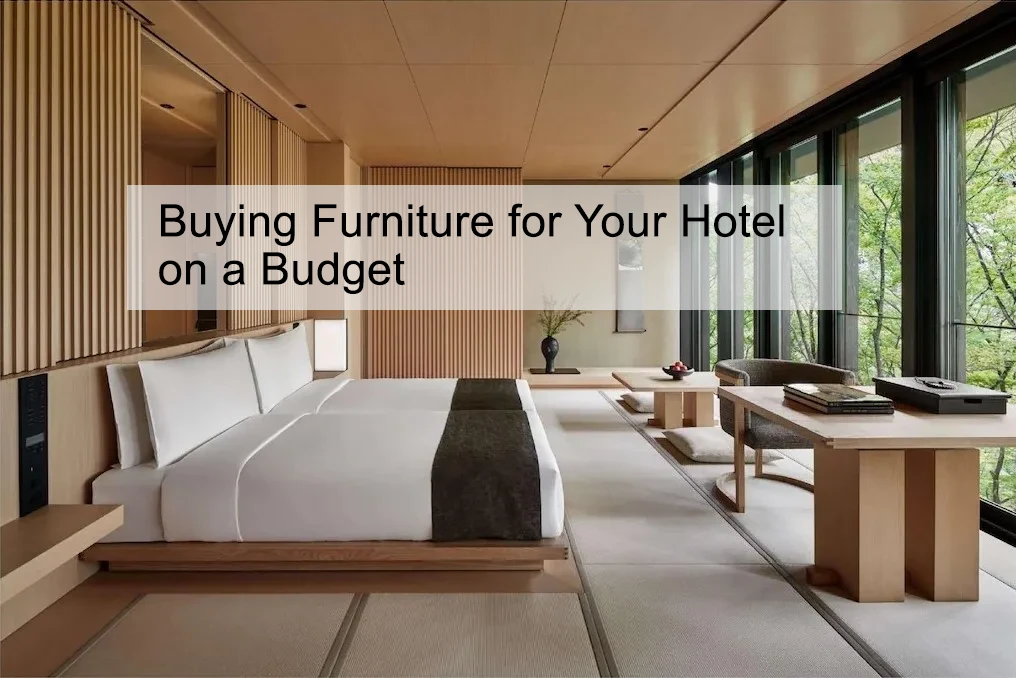 affordable furniture for your hotel